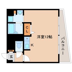 三郷駅 徒歩1分 8階の物件間取画像